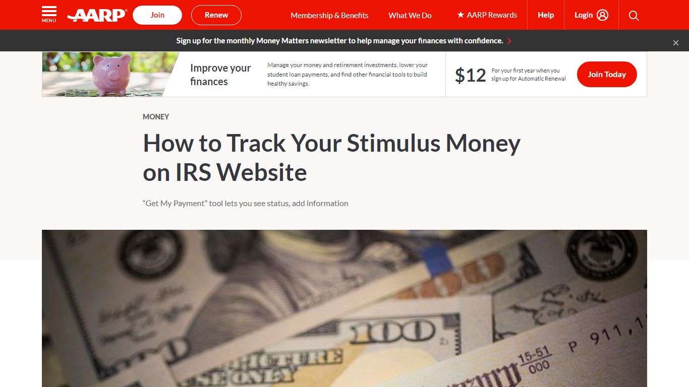 IRS “Get My Payment” Tool Lets You Track Your Stimulus Check - AARP