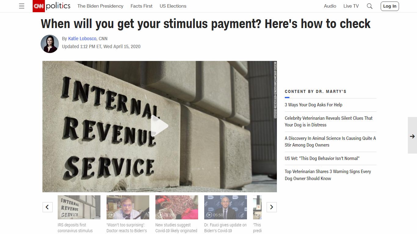 When will you get your stimulus payment? Here's how to check - CNN